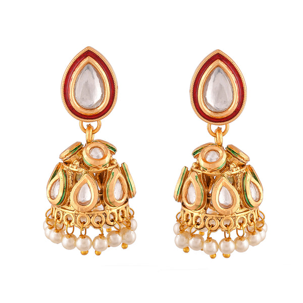 Latest gold jhumka designs on sale 2017