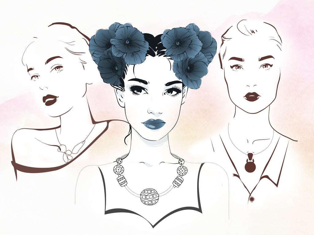 Necklace Style Guide: Choosing Necklace as per the Neckline