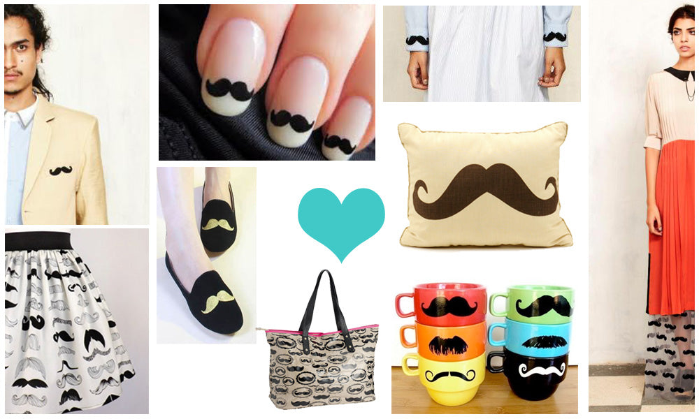 TRENDS NOW: Moustache Mania