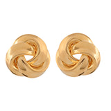 Voyage Sassy Knots Yellow Gold Studs