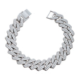 Eclipse Regal Elegance American Diamond Men's Bracelet