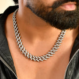 Eclipse The Gentleman American Diamond Men's Necklace