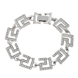 Eclipse Titan's Elegance American Diamond Men's Bracelet