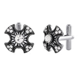 Mystic Silver Mens Cufflinks