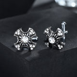 Mystic Silver Mens Cufflinks