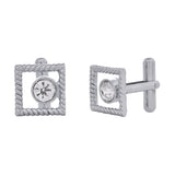 Silver Majesty Mens Cufflinks