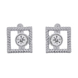 Silver Majesty Mens Cufflinks