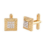 Golden Radiance Men's Cufflinks