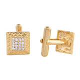 Golden Radiance Men's Cufflinks