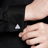 Sleek Edge Mens Cufflinks