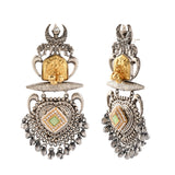 Antique Opulance Elegance Redefined Chandbali Earrings