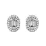 Sparkling Essentials Enigma Stud Earrings