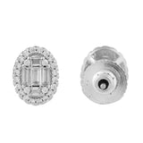 Sparkling Essentials Enigma Stud Earrings