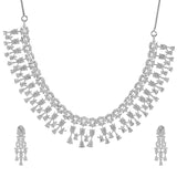 Sparkling Opulance Timeless American Diamond Necklace Set