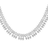 Sparkling Opulance Dazzling American Diamond Necklace Set