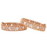 Sparkling Elegance Shimmering  Kundan American Diamond Bangles