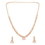 Kundan Essentials Golden Aura Necklace Set