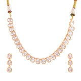 Kundan Opulance Golden Heritage Necklace Set