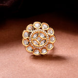 Kundan Opulance Chandani Glow Ring