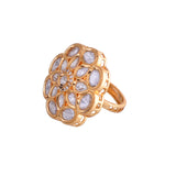 Kundan Elegance Chandra'S Ring