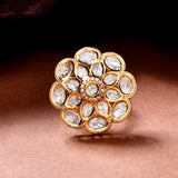 Kundan Elegance Chandra'S Ring