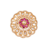 Kundan Opulance Royal Bloom Ring