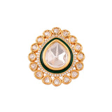 Kundan Opulance Viraasat Emerald Ring