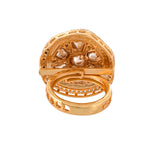 Kundan Elegance Chandni Meena Ring