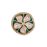 Kundan Elegance Marquess Ring