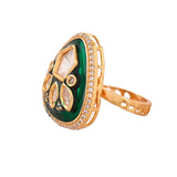 Kundan Elegance Kiara Ring