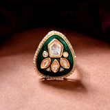 Kundan Elegance Kiara Ring