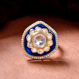 Kundan Elegance Chandnika Ring