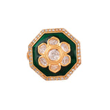 Kundan Elegance Chandrika Ring