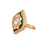 Kundan Elegance Rajvanshi Ring