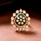 Kundan Opulance Nawabi Bliss Ring