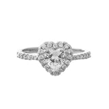 Valentine's Day Love In Bloom Solitaire Ring