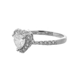 Valentine's Day Love In Bloom Solitaire Ring