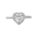 Valentine's Day Lover's Bliss Solitaire Ring