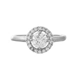 Valentine's Day Dreamy Glow Solitaire Ring