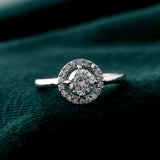 Valentine's Day Dreamy Glow Solitaire Ring