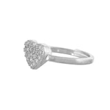 Valentine's Day Timeless Heart  Silver Ring