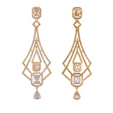 Sparkling Elegance Ethereal Radiance Dangler Earrings