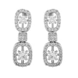 Sparkling Elegance Chic American Diamond Necklace Set