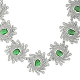 Fireworks Emerald Dazzle Dream Necklace Set