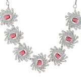 Fireworks Magenta Magic Necklace Set