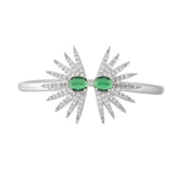 Fireworks Emerald Spark Cuff