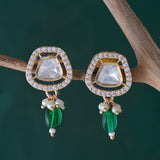 Kundan Elegance Noor-e-Baali  Drop Earrings