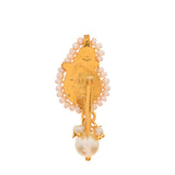 Kundan Elegance Royal Aura Gold Nose Pin