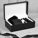 Stylish Cufflinks and Tie Gift Set