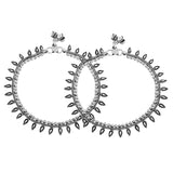 Antique Essentials Saanjh Oxidised Anklet Set